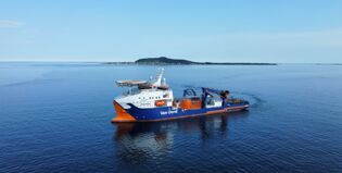 Sea trial 922 Calypso Van Oord