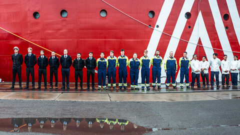 Ship Christening Norwind Maestro 68