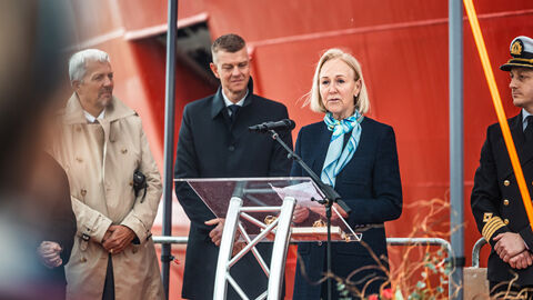 Ship Christening Norwind Maestro 76